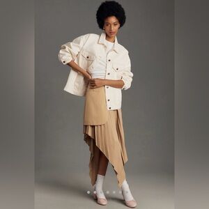 Anthropologie Weston Denim Boyfriend Jacket